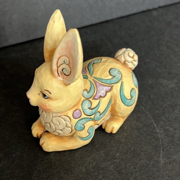 Jim Shore Decorative Bunny Figurine - Picture 4 of 11